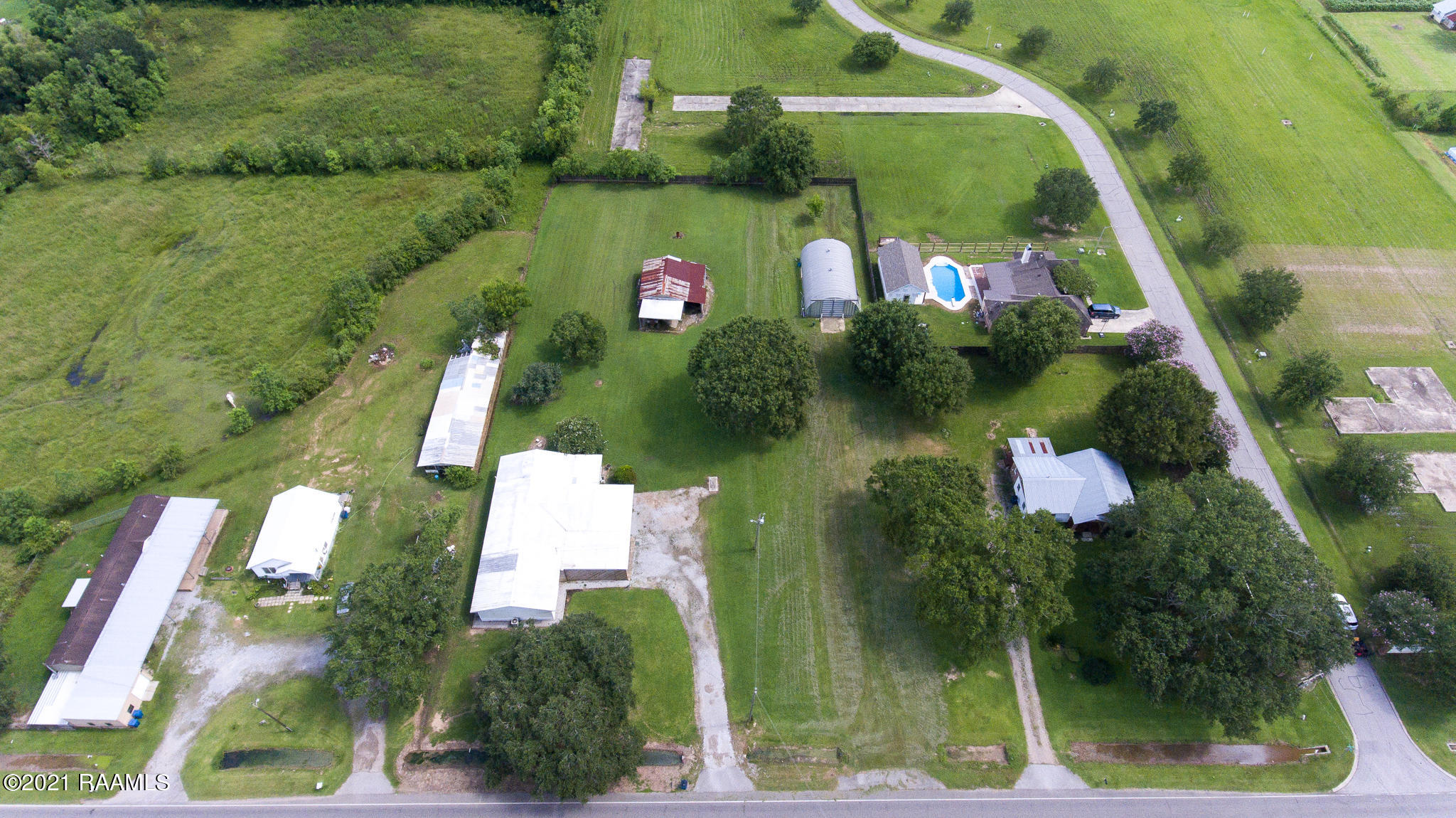 835 Piat Road Youngsville, LA 70592 - Photo 8 of 10 Drone Overhead