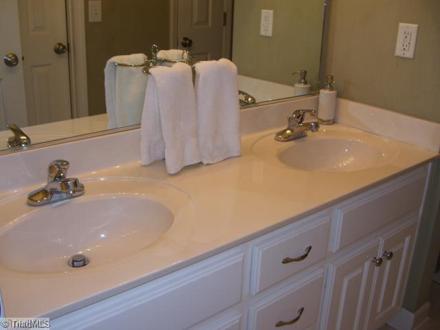 813 Raintree Court Randleman, NC 27317 - Photo 9 of 11 Master Bath/Spa. Double vanity in master bath