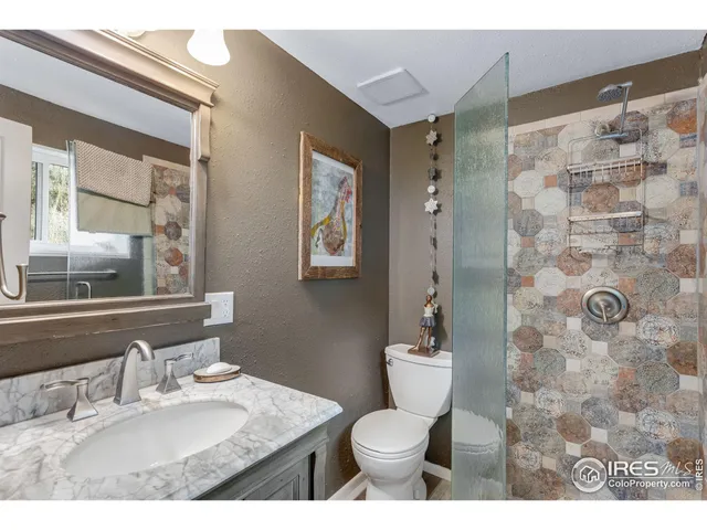 a view of outdoor space with garden