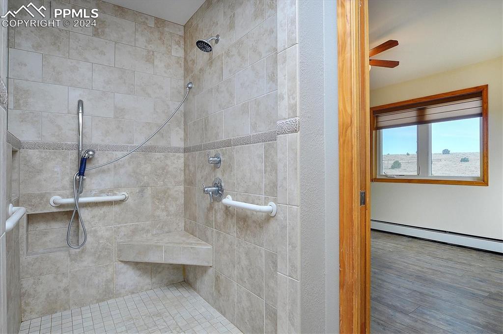1204 Hitching Post Road Cotopaxi, CO 81223 - Photo 17 of 49 a bathroom with a shower