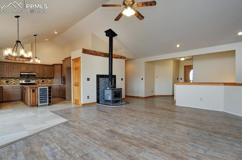 1204 Hitching Post Road Cotopaxi, CO 81223 - Photo 8 of 49 a view of a kitchen with a sink stainless steel appliances and cabinets