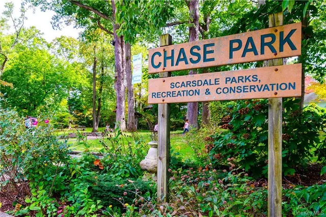 a view of a building with a large windows