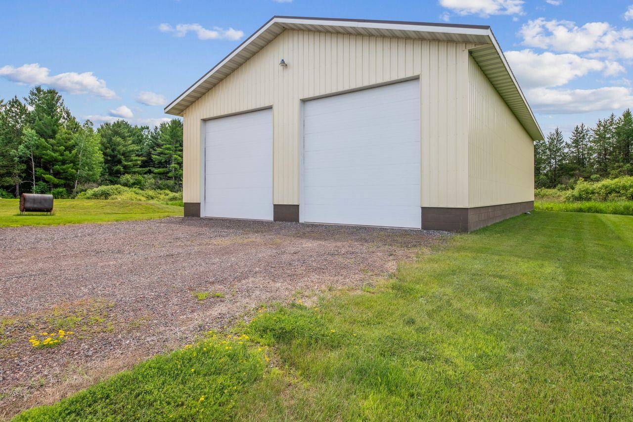 48424 Beaser Road Ashland, WI 54806 - Photo 23 of 30 View of detached garage