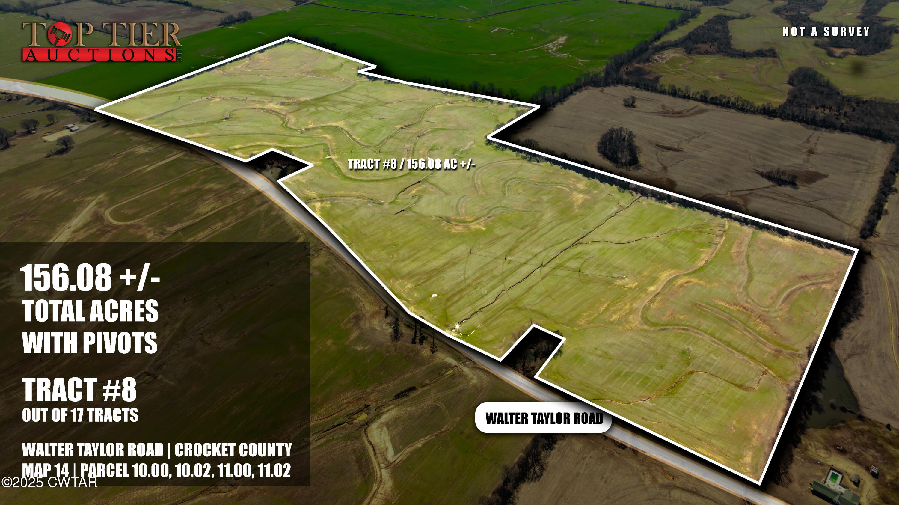 0 Walter Taylor Road Friendship, TN 38034 - Photo 1 of 17 WALTERTAYLORROADMAP-TRACT8