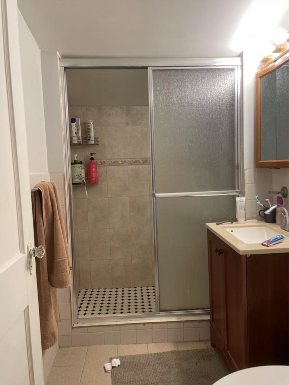 7 Granite Street, Unit 2 Cambridge, MA 02139 - Photo 18 of 31 a bathroom with a shower and a sink