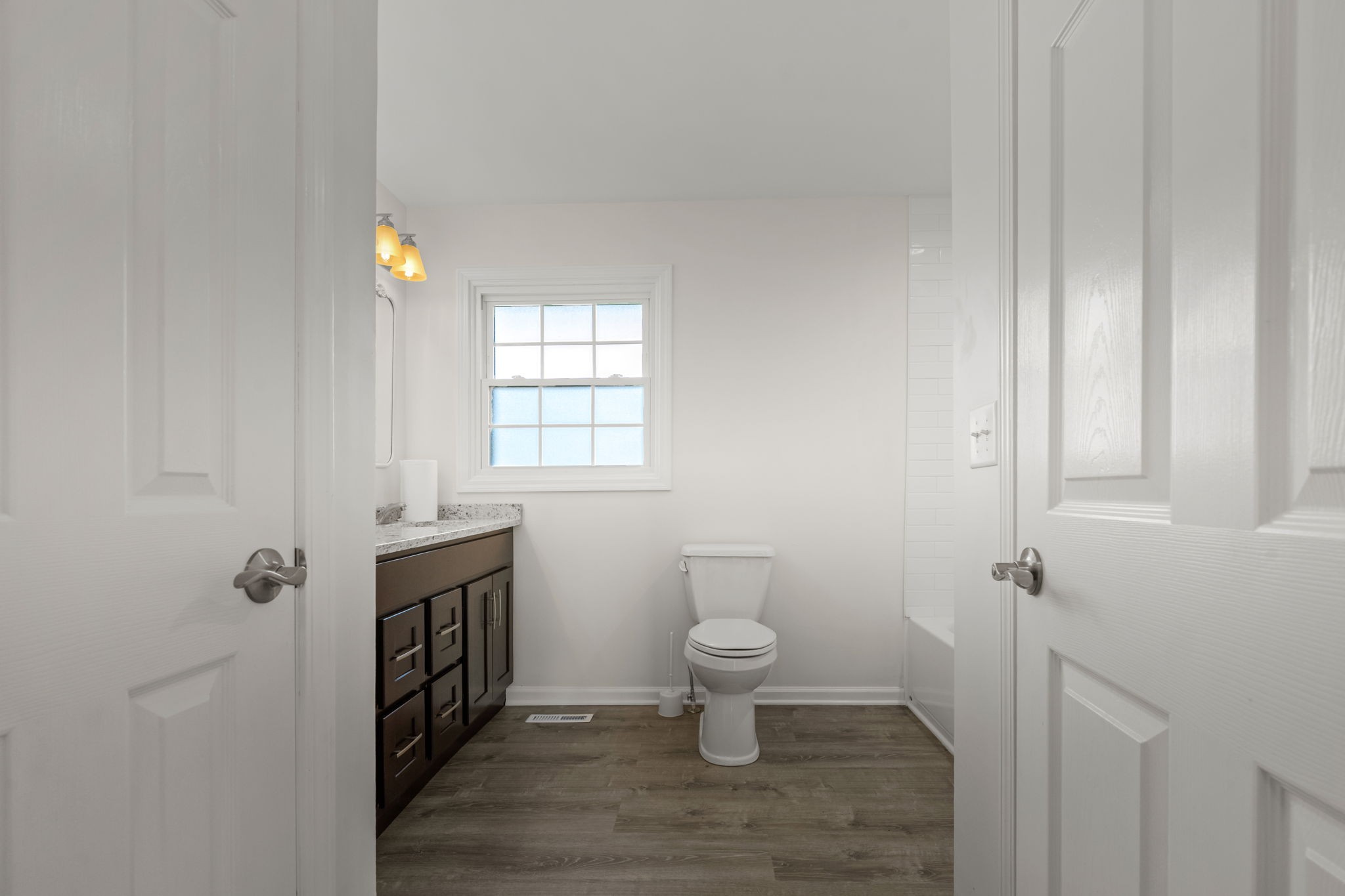456 Whites Gap Road Huntland, TN 37345 - Photo 17 of 35 a bathroom with a toilet and a sink