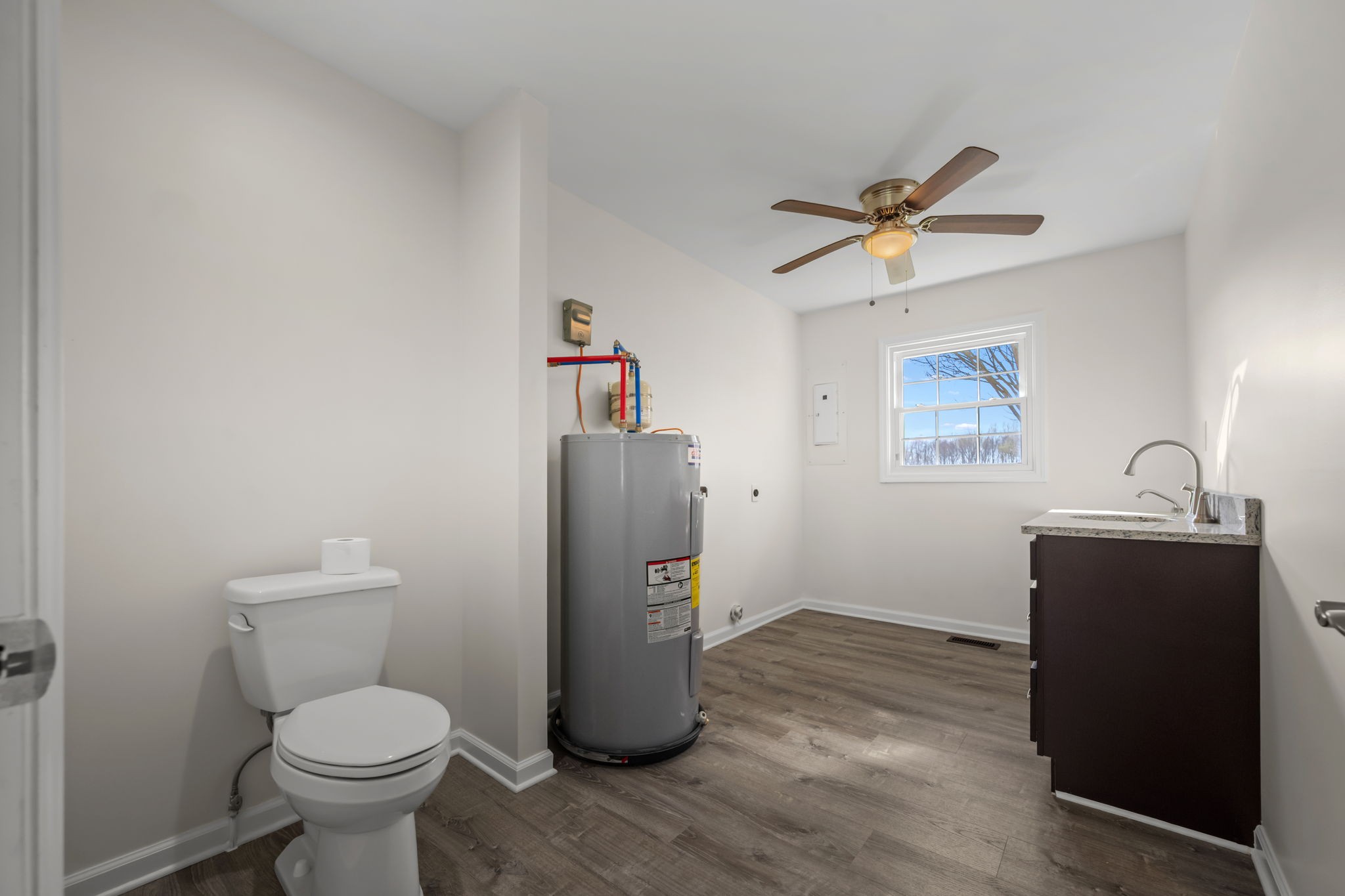 456 Whites Gap Road Huntland, TN 37345 - Photo 8 of 35 a bathroom with a toilet and a shower