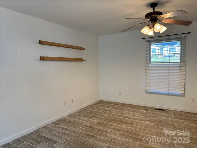 en empty room with window