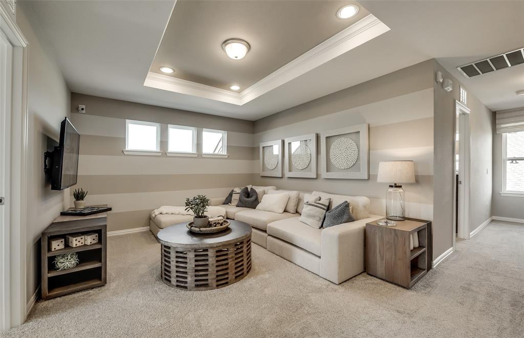 449 Avian Way Godley, TX 76044 - Photo 10 of 20 *Model Representation - Spacious game room on second level