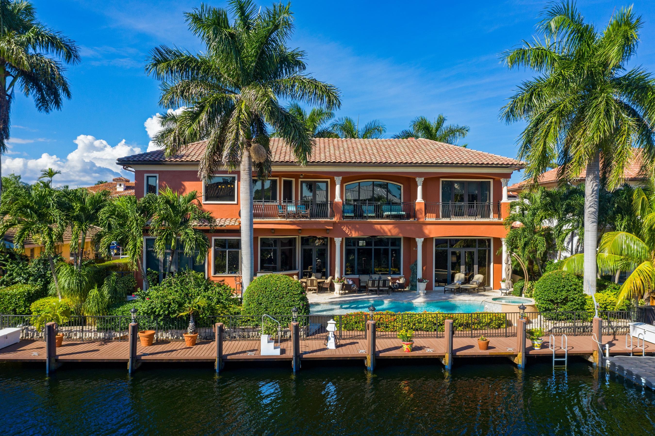 2324 Northeast 28th Street Lighthouse Point, FL 33064 - Photo 47 of 51 Aerial 2 EDITED