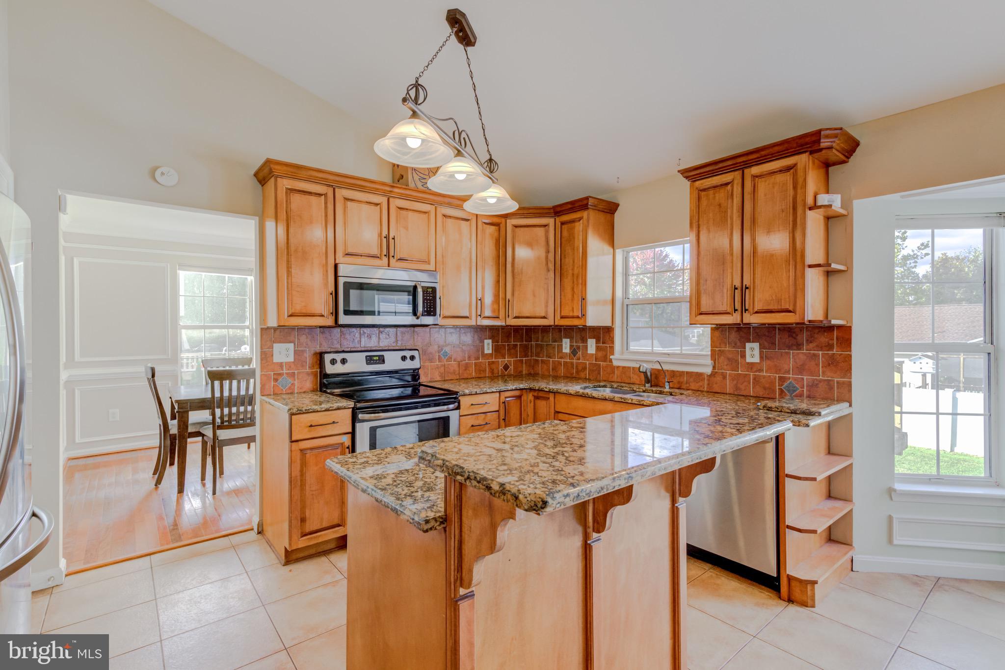 253 Choptank Road Stafford, VA 22556 - Photo 6 of 38 Updated Kitchen with Island