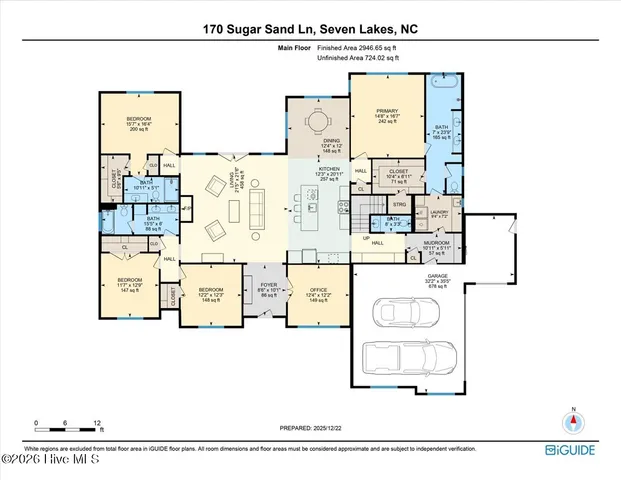 $920,000 | 170 Sugar Sand Lane, West End, NC 27376