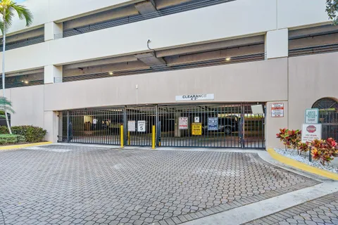 a view of a building with the outdoor space