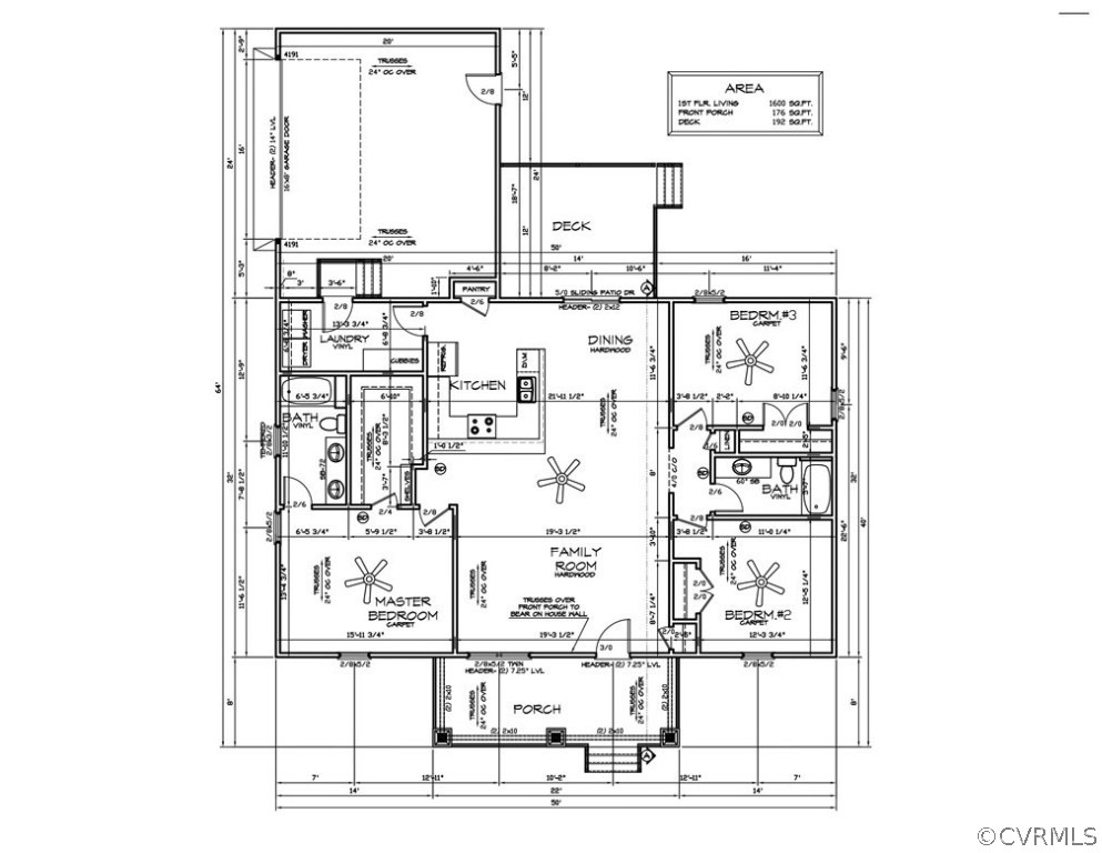 3797 Riddles Bridge Road Goochland, VA 23063 - Photo 33 of 33 Floor Plan