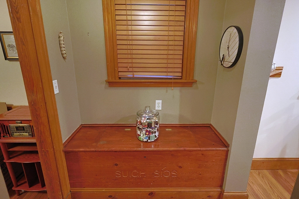 38 Ranelegh Road, Unit 1 Boston, MA 02135 - Photo 8 of 16 a bathroom with a sink and a mirror