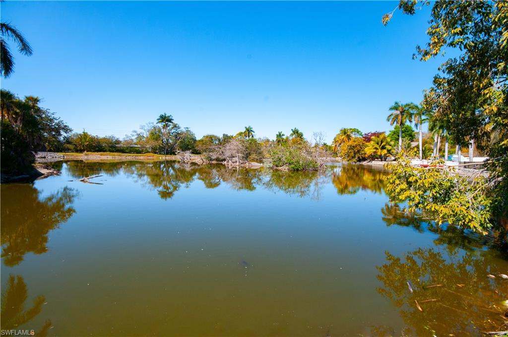 54 Liberty Lane Naples, FL 34112 - Photo 29 of 30 LAKE IN BACK OF PROPERTY