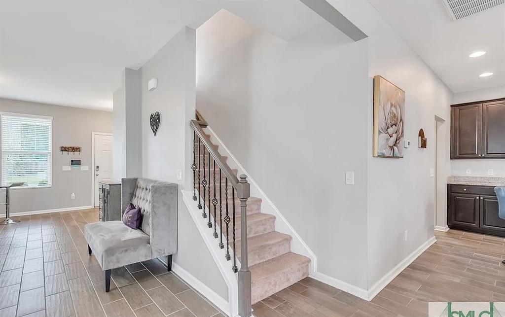 365 Southwilde Way Pooler, GA 31322 - Photo 29 of 50 a view of entryway and hall with wooden floor