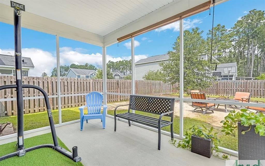 365 Southwilde Way Pooler, GA 31322 - Photo 49 of 50 a house view with a seating space and deck
