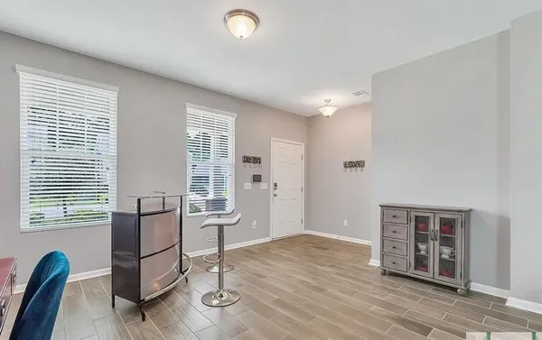 a view of livingroom with hardwood