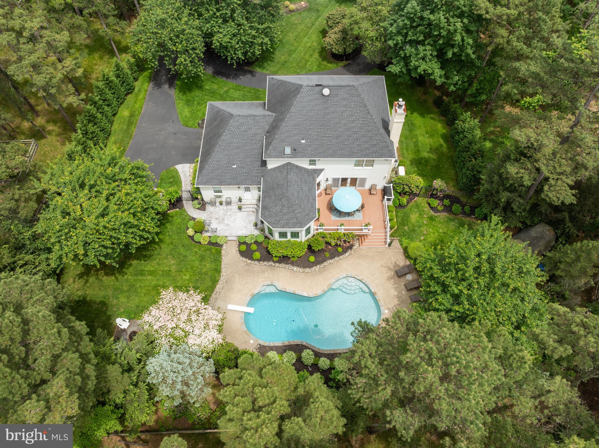 4 False Heather Way Medford, NJ 08055 - Photo 44 of 48 an aerial view of a house