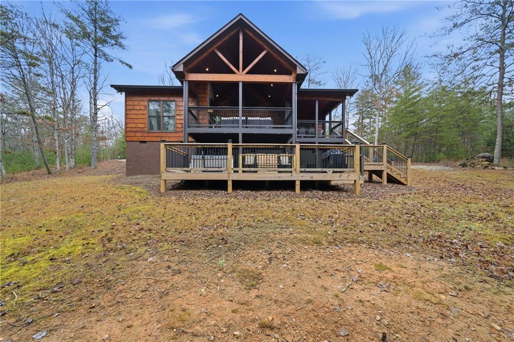 41 Bunks Way Morganton, GA 30560 - Photo 32 of 33 a front view of a house with a yard