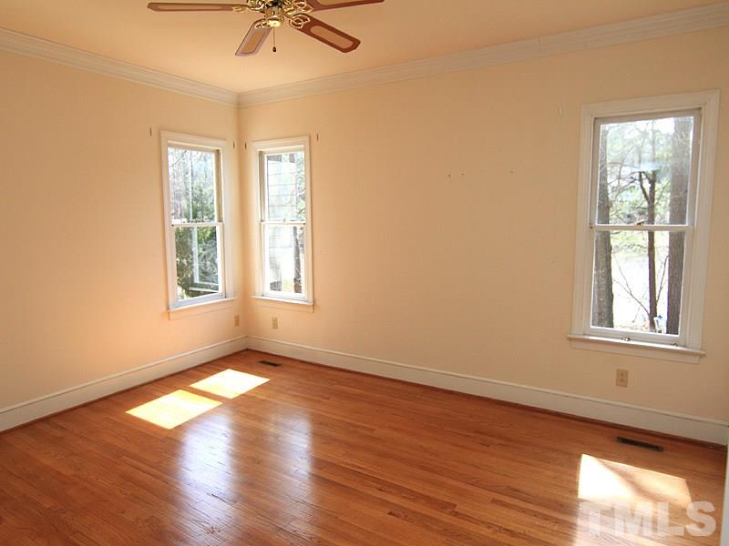 4013 Swarthmore Road Durham, NC 27707 - Photo 8 of 17 Large, light filled room that could be used as an additional bedroom or office. Full bath across the hallway. Large closet.