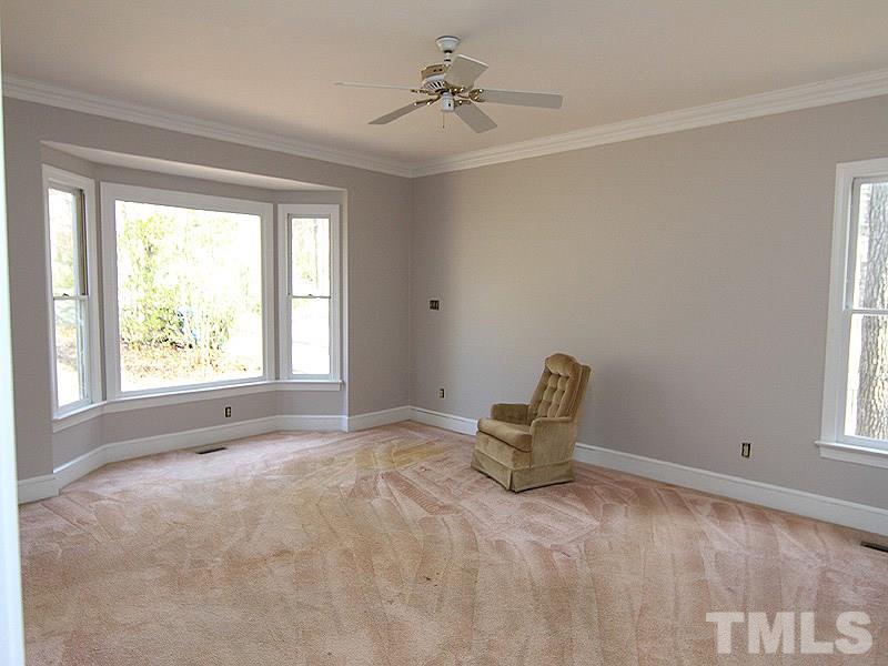 4013 Swarthmore Road Durham, NC 27707 - Photo 9 of 17 Large, light filled Master Bedroom with Bay window overlooking the front yard. Large walk-in closet and bath.