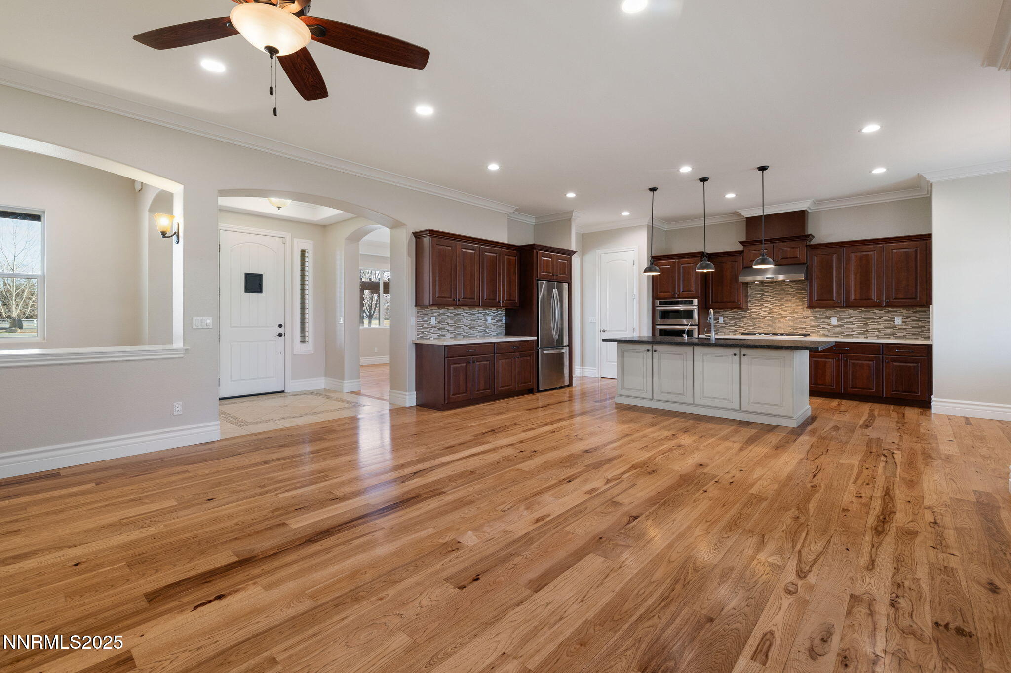 505 Sierra Manor Drive Reno, NV 89511 - Photo 11 of 36 a view of a kitchen with a sink and a microwave