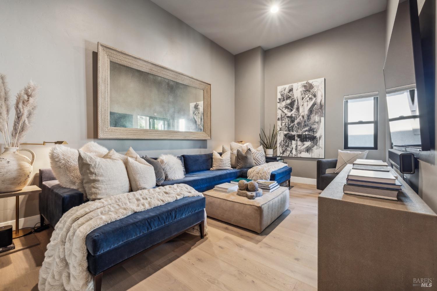 86 Fair Drive San Rafael, CA 94901 - Photo 18 of 65 a living room with furniture and a large window