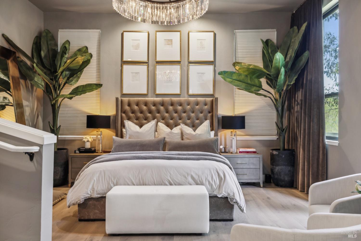 86 Fair Drive San Rafael, CA 94901 - Photo 29 of 65 a bed sitting in a bedroom next to a window