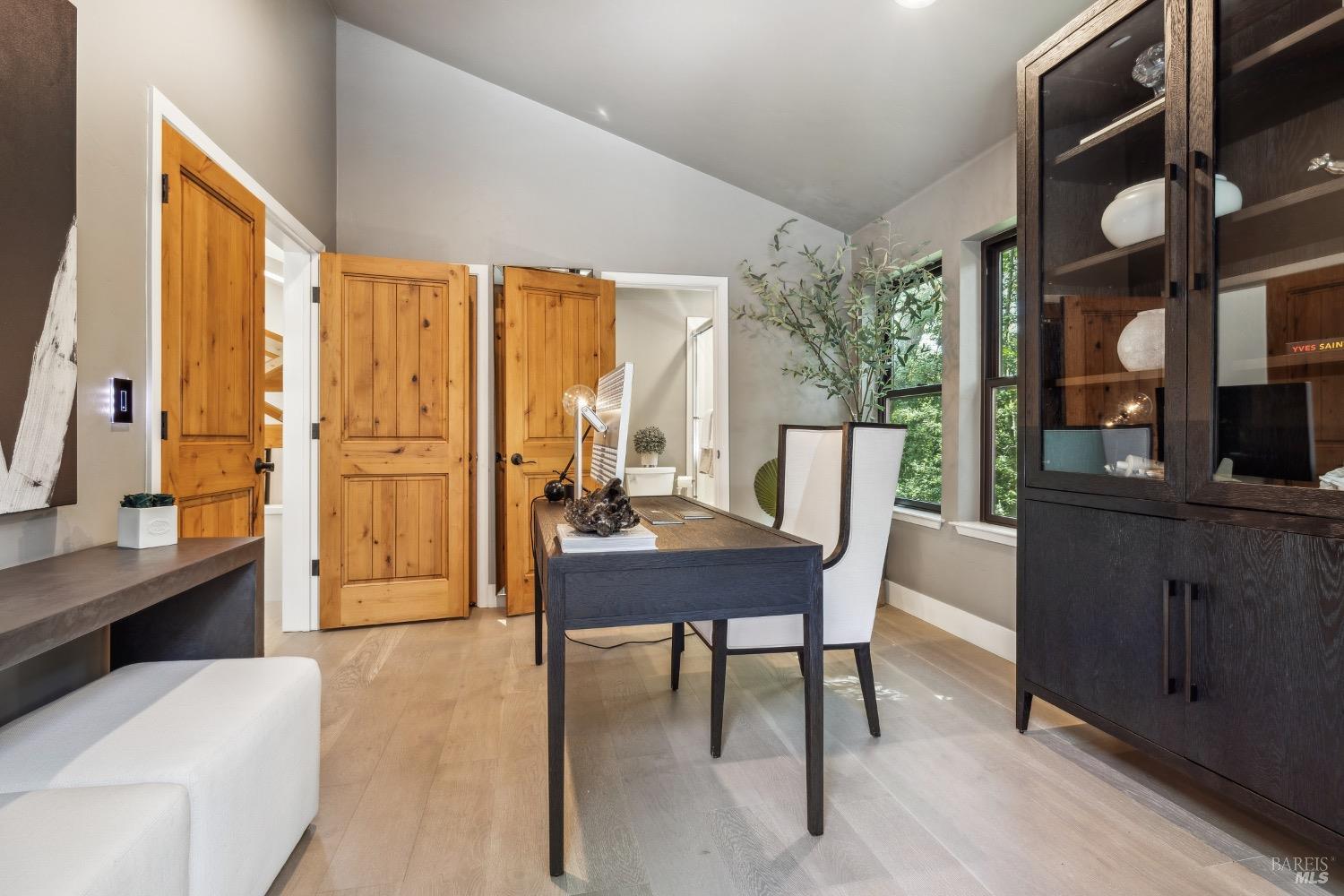 86 Fair Drive San Rafael, CA 94901 - Photo 43 of 65 a view of a dining room with furniture and window