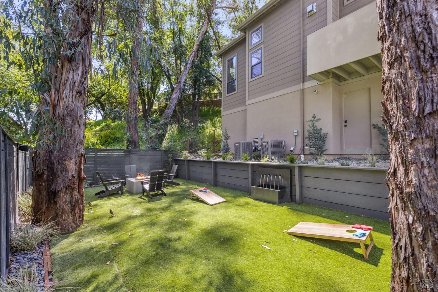 86 Fair Drive San Rafael, CA 94901 - Photo 53 of 65 a view of a swimming pool with a patio and a yard