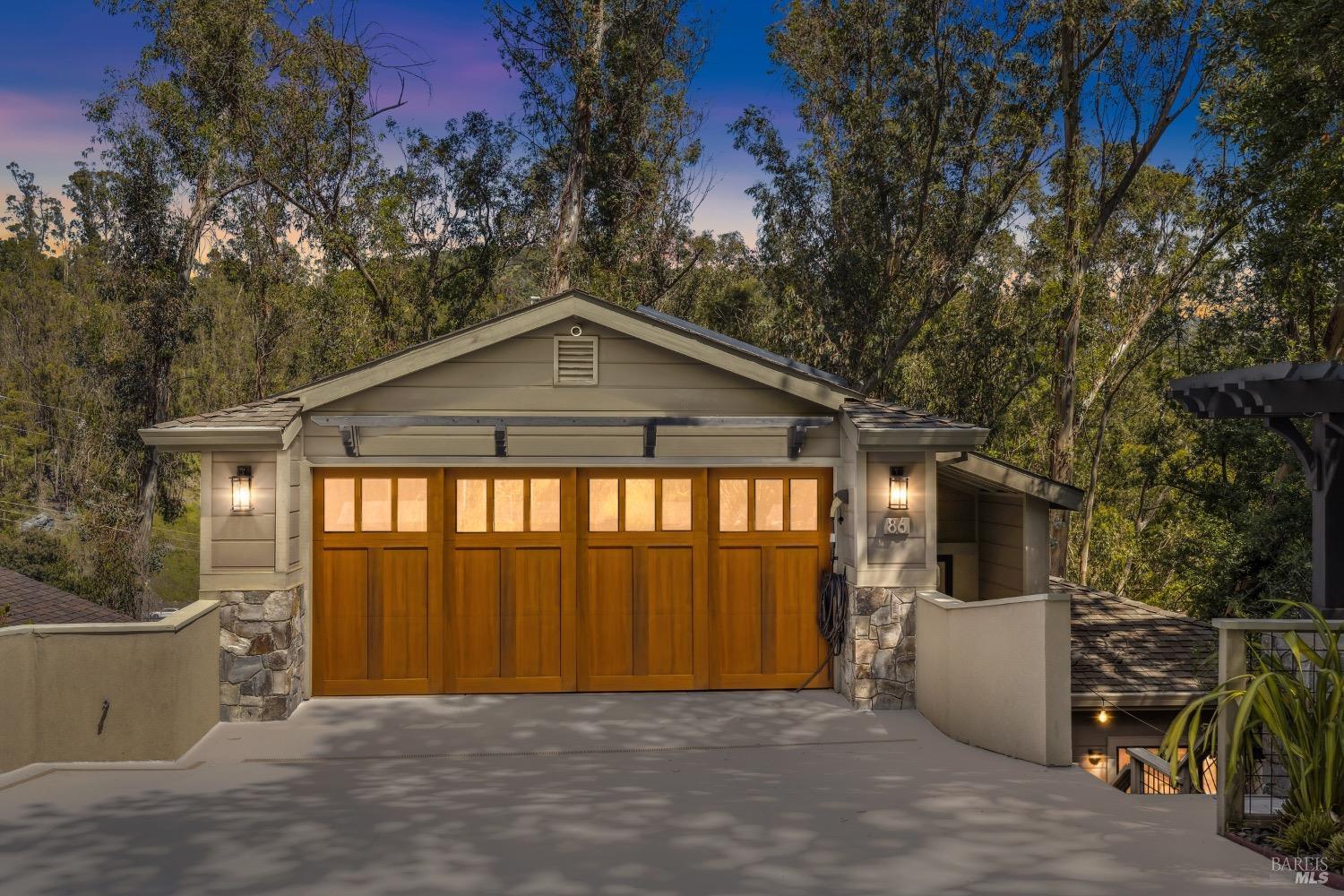 86 Fair Drive San Rafael, CA 94901 - Photo 64 of 65 a front view of a house with a yard
