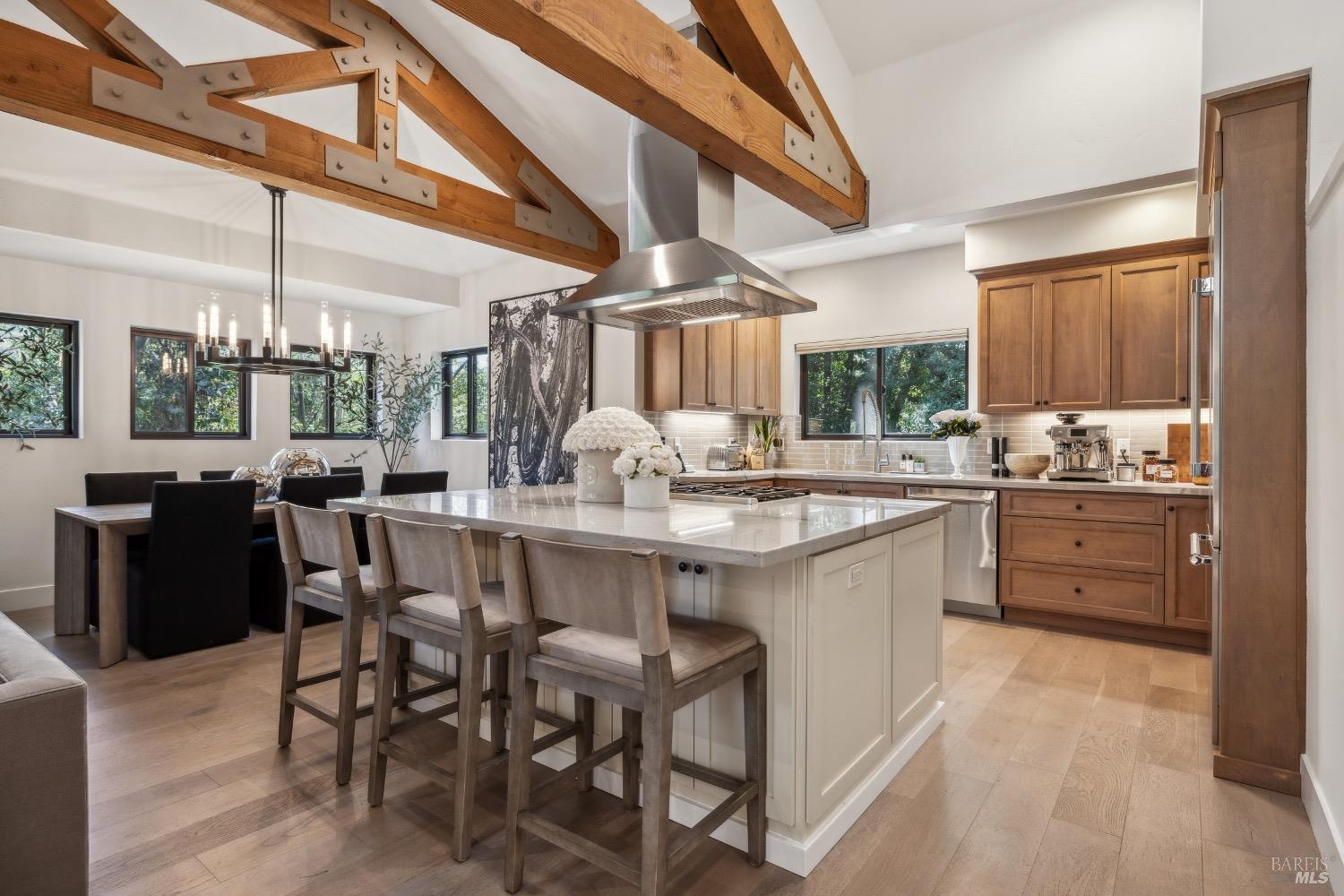 86 Fair Drive San Rafael, CA 94901 - Photo 9 of 65 a kitchen with a sink and cabinets
