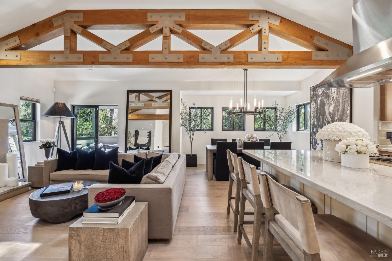 86 Fair Drive San Rafael, CA 94901 - Photo 10 of 65 a living room with furniture and a large window