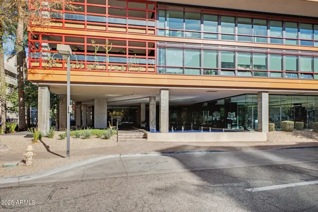 front view of a building