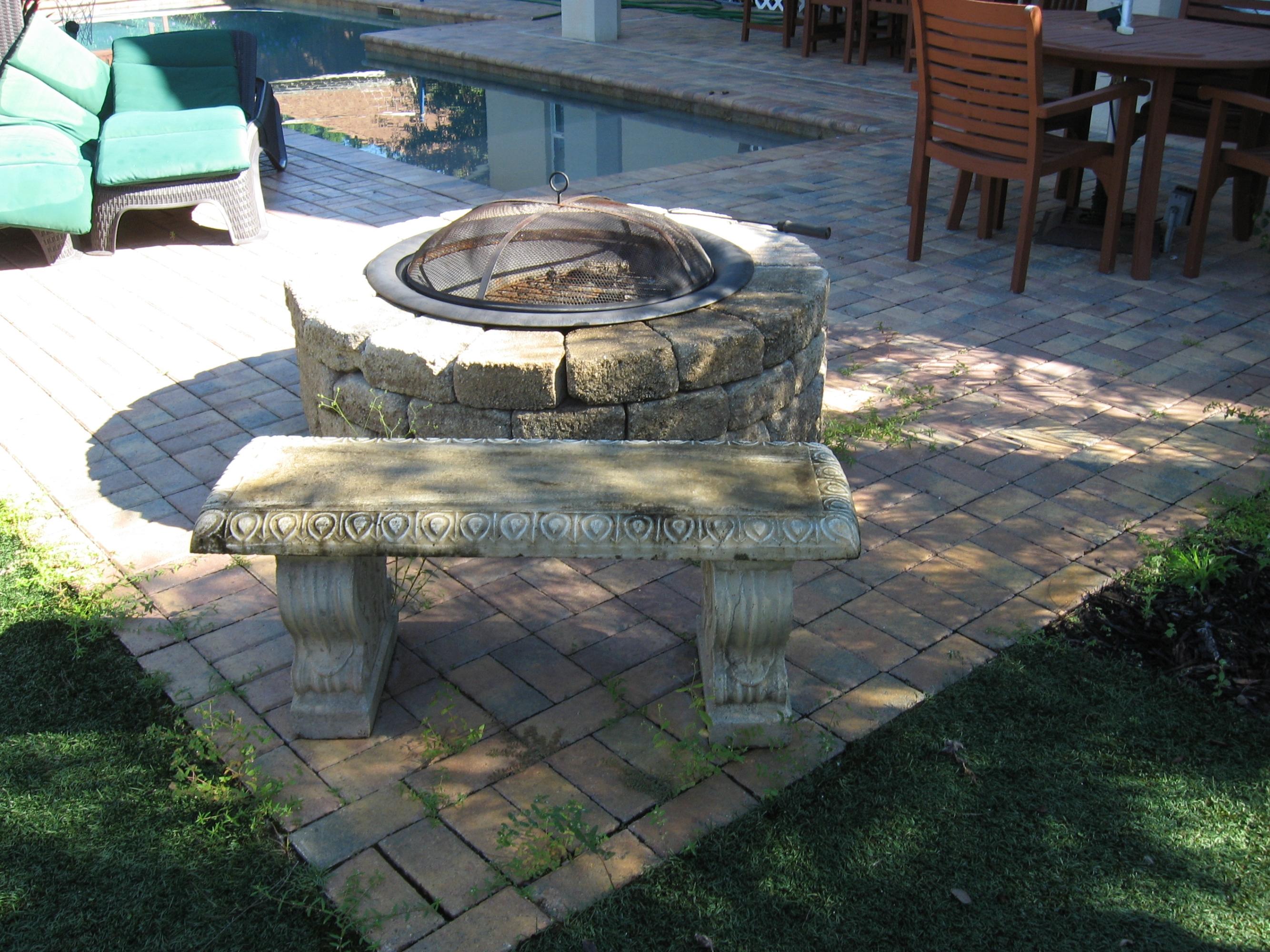 4352 Southwest Paley Road Port St. Lucie, FL 34953 - Photo 21 of 26 Fire pit