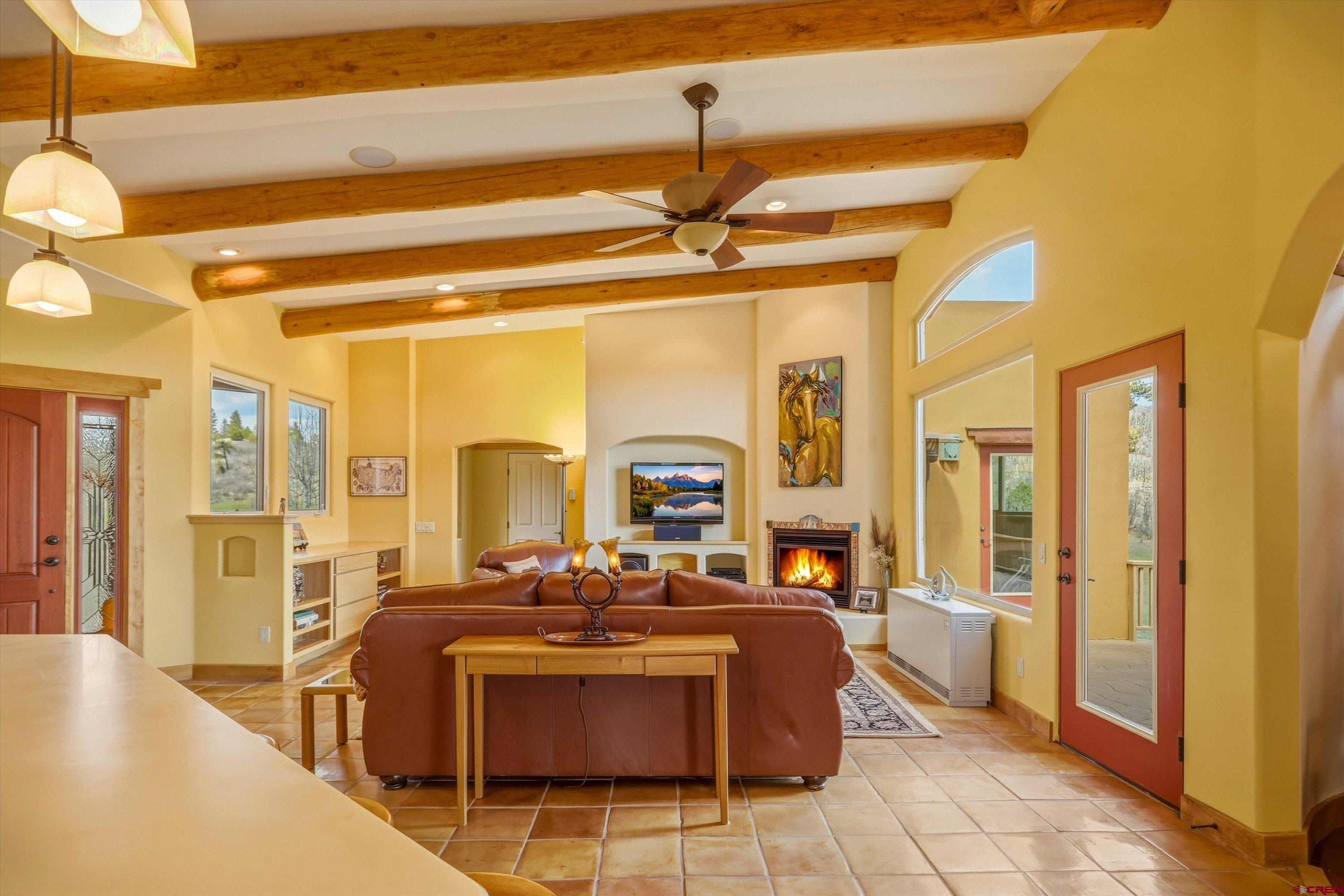 719 Spring Creek Circle Chromo, CO 81128 - Photo 10 of 45 a living room with furniture