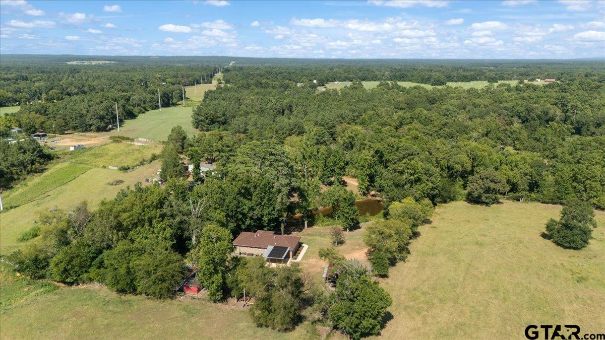 2855 County Road 1310 Rusk, TX 75785 - Photo 46 of 49 Drone View of Property from Back