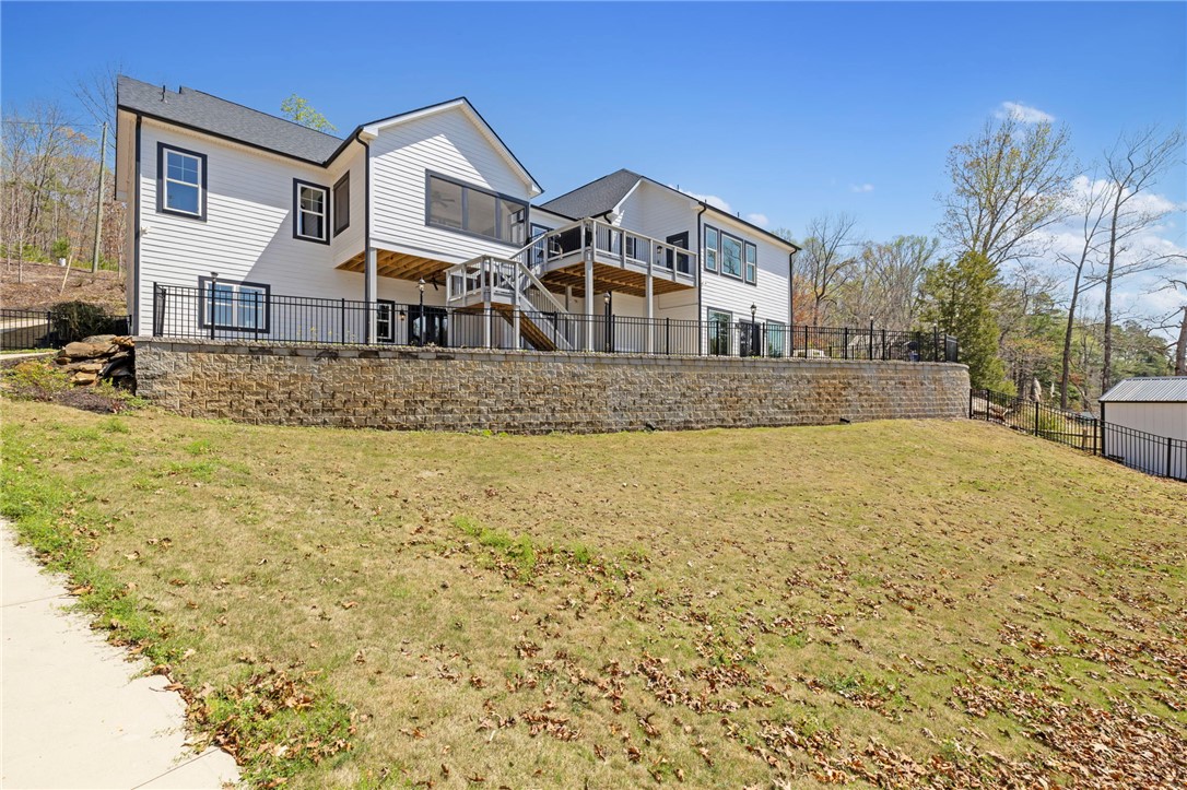 427 Sue Craig Road Six Mile, SC 29682 - Photo 7 of 50 Large Backyard!