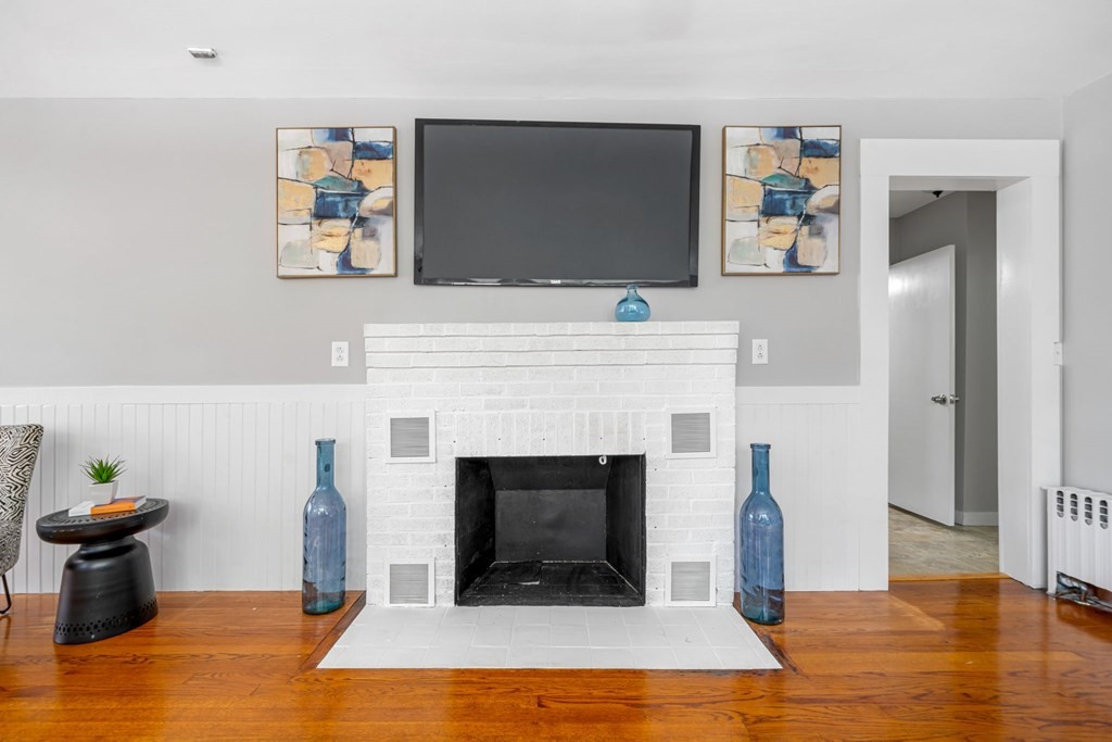 412 Worcester Road Barre, MA 01005 - Photo 5 of 31 a living room with furniture and a fireplace