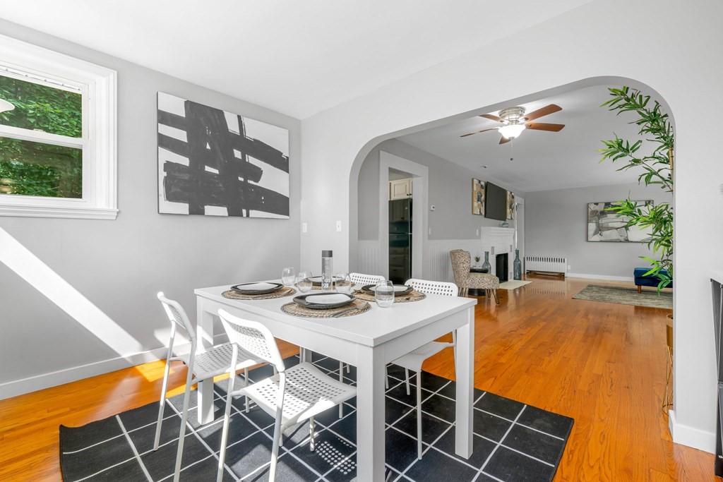 412 Worcester Road Barre, MA 01005 - Photo 8 of 31 a view of a dining room with furniture and wooden floor