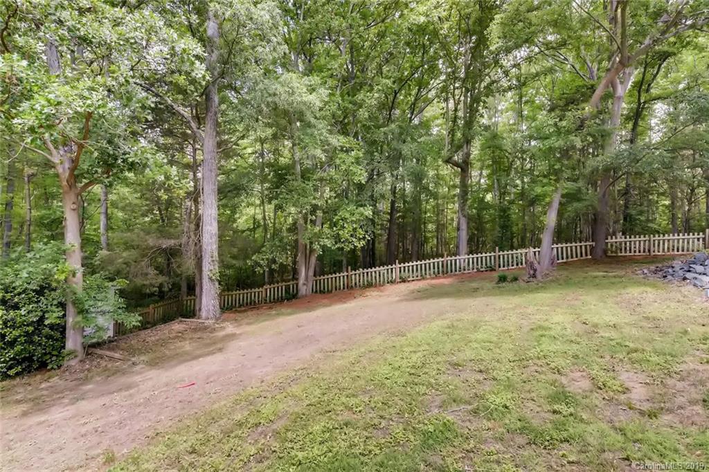10840 Valley Hill Road Indian Land, SC 29707 - Photo 34 of 37 a view of a backyard with trees