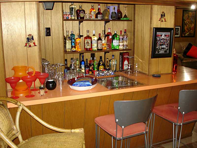 492 Providence Street Woonsocket, RI 02895 - Photo 24 of 24 Cellar or Basement. Bar in finished basement
