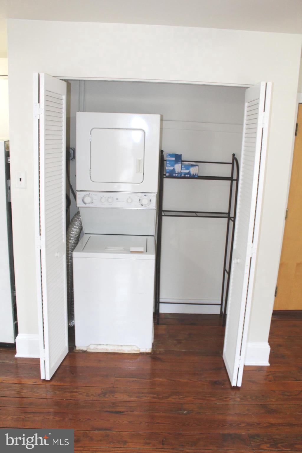 4417 Baker Street Philadelphia, PA 19127 - Photo 43 of 50 a view of storage and utility room with wooden floor