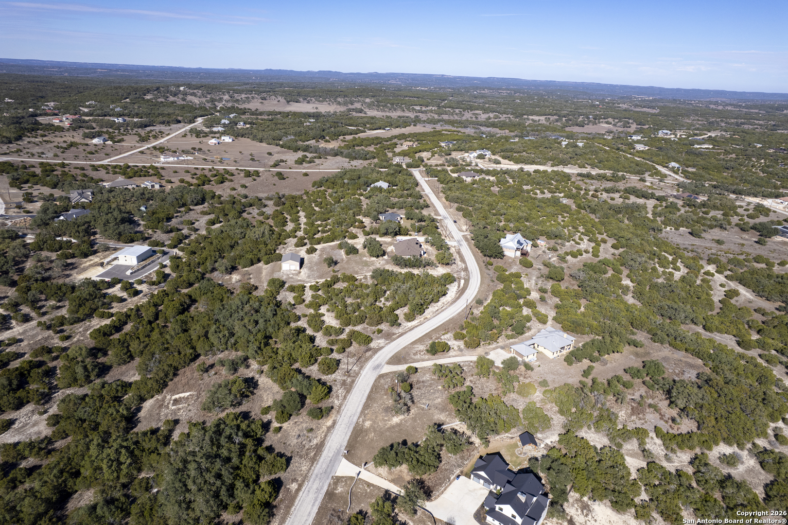 331 Ridge Point Spring Branch, TX 78070 - Photo 14 of 14 an aerial view of residential building with parking space