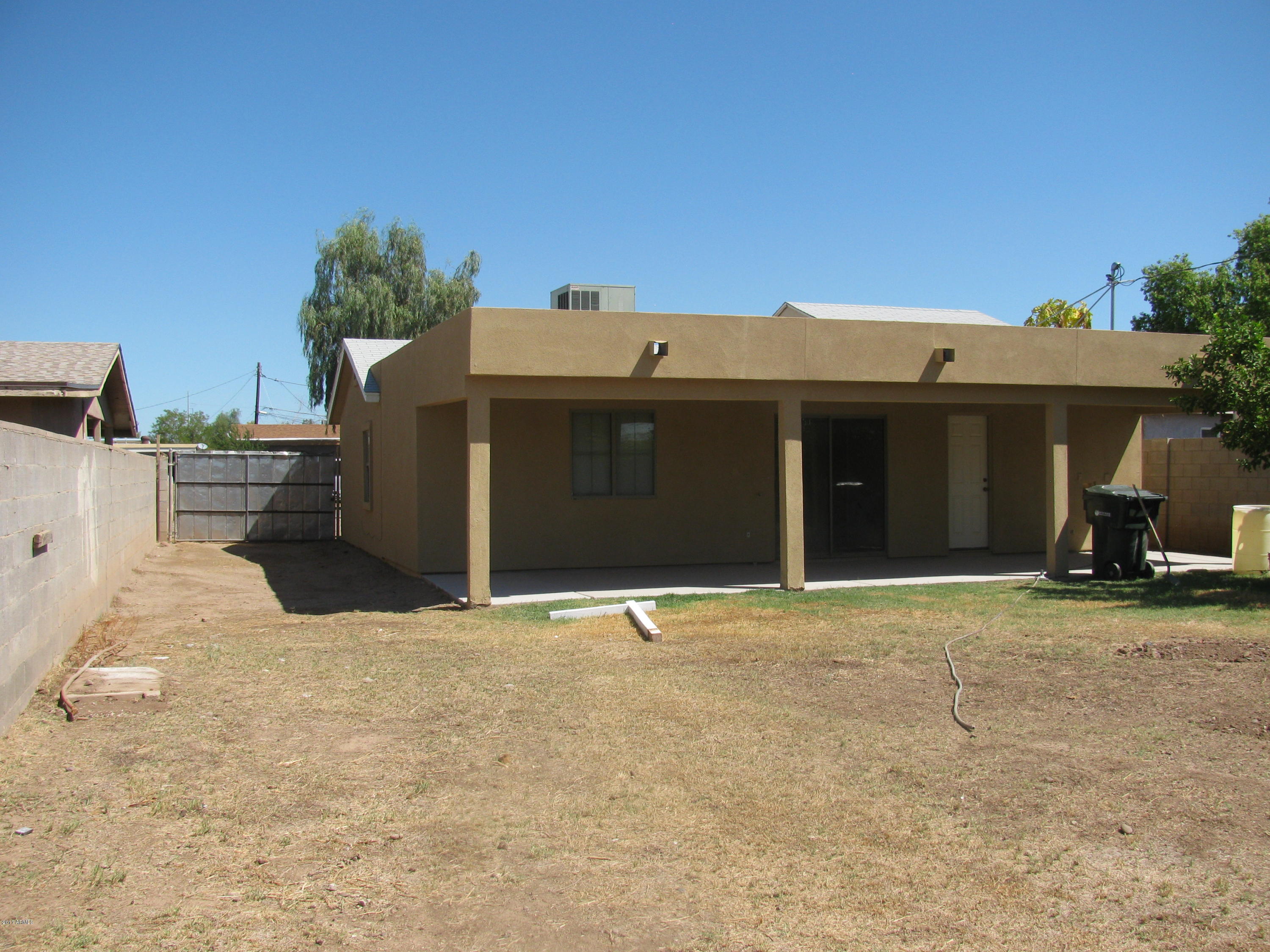 3041 West Granada Road Phoenix, AZ 85009 - Photo 2 of 26 BACK OF HOME WITH RV GATE