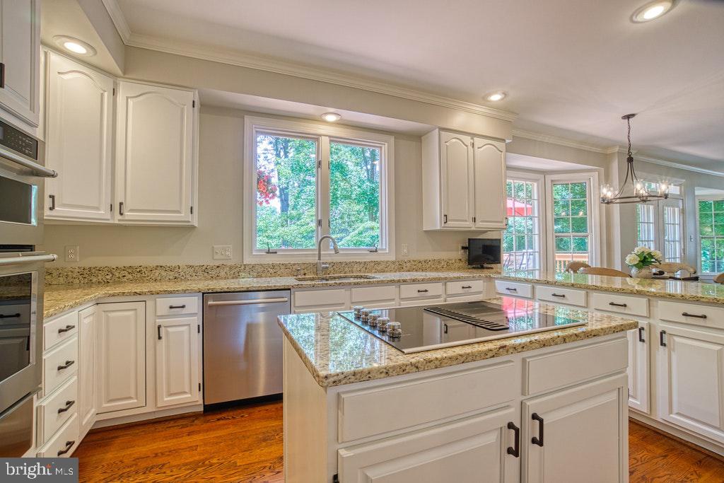 1133 Round Pebble Lane Reston, VA 20194 - Photo 4 of 31 ALL NEW APPLIANCES + GRANITE + WHITE CABINETS
