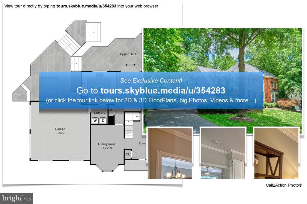 1133 Round Pebble Lane Reston, VA 20194 - Photo 31 of 31 WEBSITE FOR INTERACTIVE FLOORPLAN + HD VIDEO