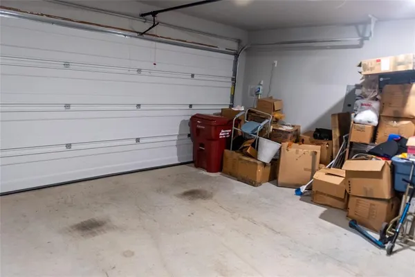 a view of storage and utility room
